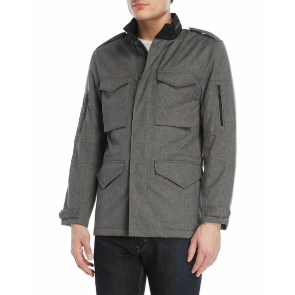 COAT OF ARMS Grey Four-Pocket Jacket - Size 2XL - Picture 1 of 12